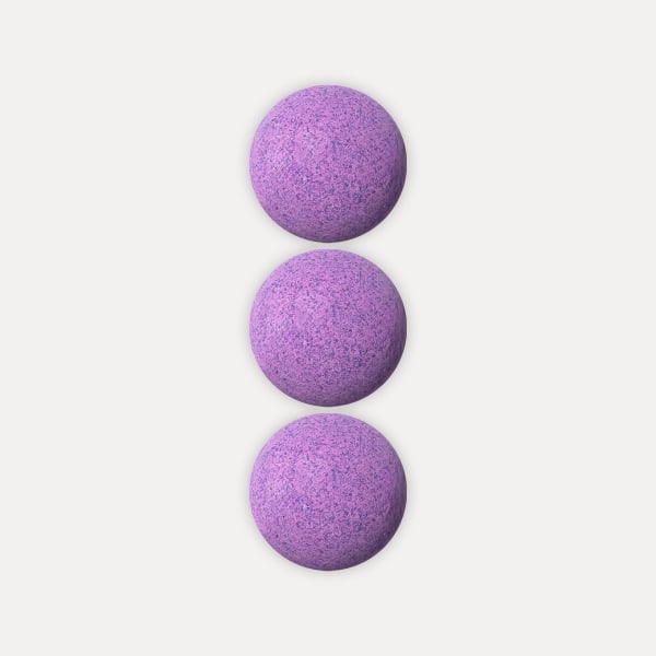 3x Luxurious Lavender Bath Bomb