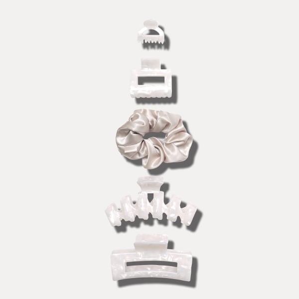 Hair Accessories Set Perlmutt | 5er