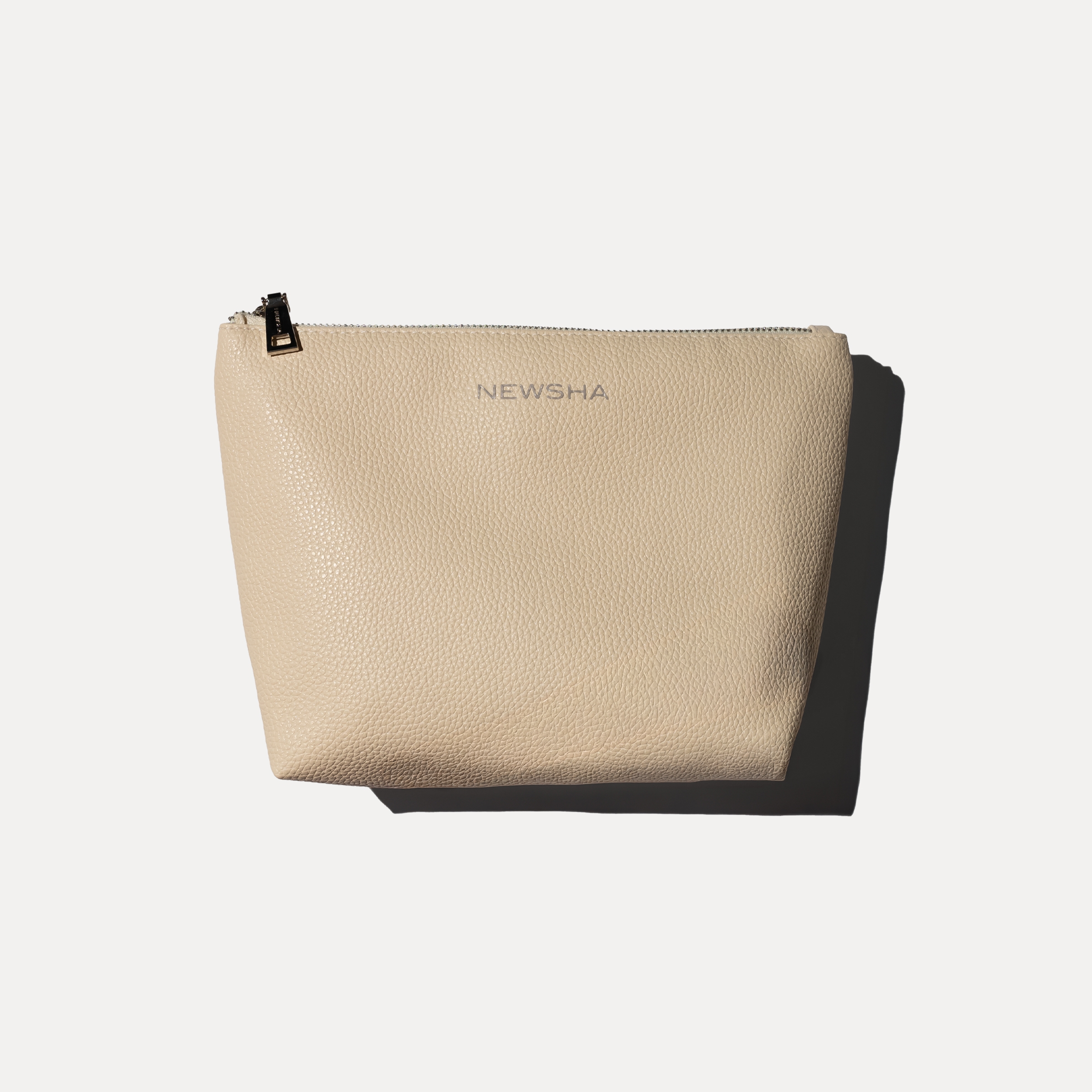 Stylische Make-up Tasche Aus Leinen - Wasserdicht Innen, Design 'Opulenter Garten'