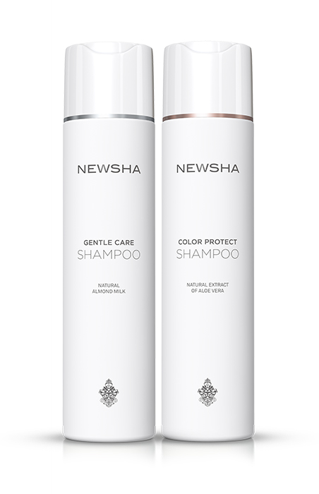 NEWSHA Gentle Care Shampoo & NEWSHA Color Protect Shampoo
