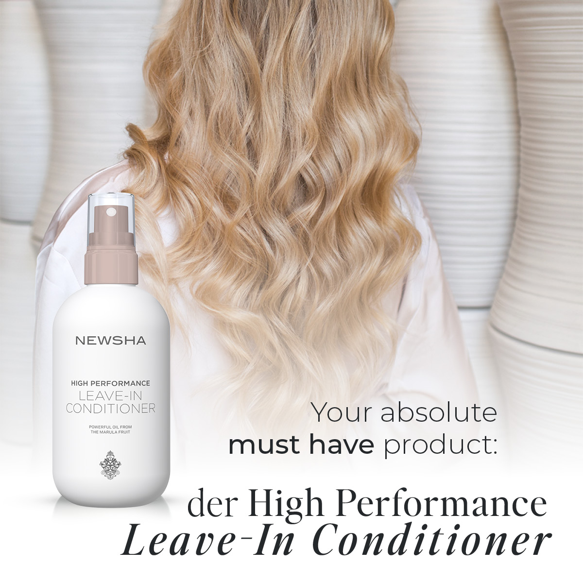 Your absolute must have product: der High Performance Leave-In Conditioner