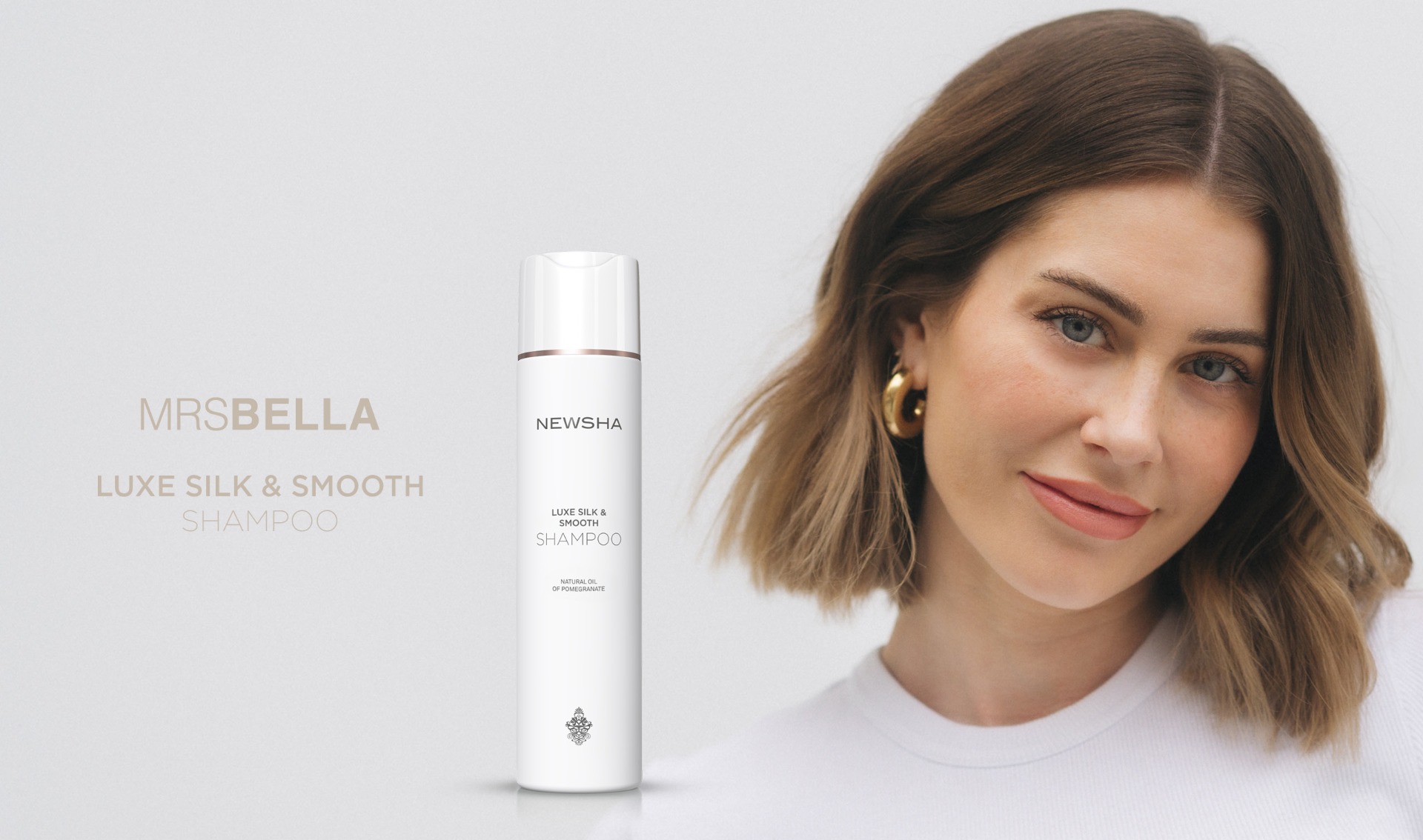 NEWSHA ♡ Luxe Silk & Smooth Shampoo Glänzend geschmeidiges Haar